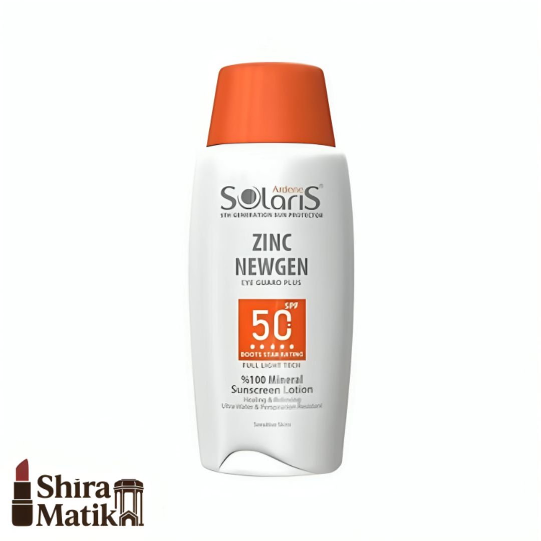 لوسیون ضد آفتاب و التیام بخش پوست SPF50 مناسب پوست حساس آردن سولاریس 100میل